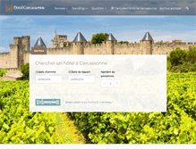 Tablet Screenshot of hotelcarcassonne.info